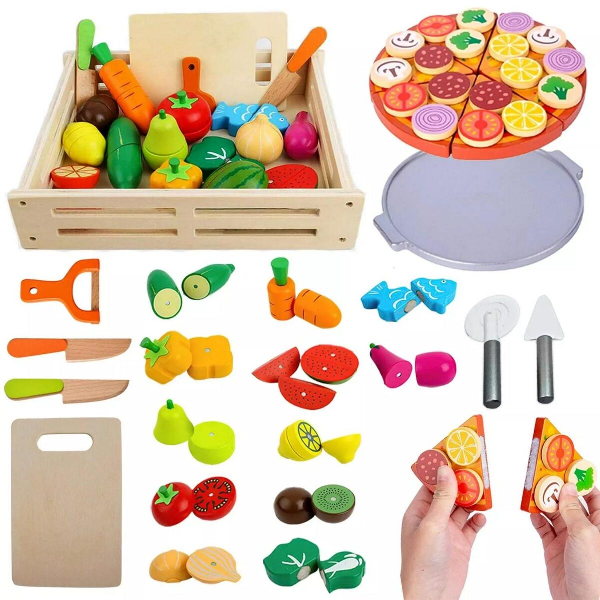 Kids Wooden Toy Set c2a79e42eed7a31d9a00e914bb87236f