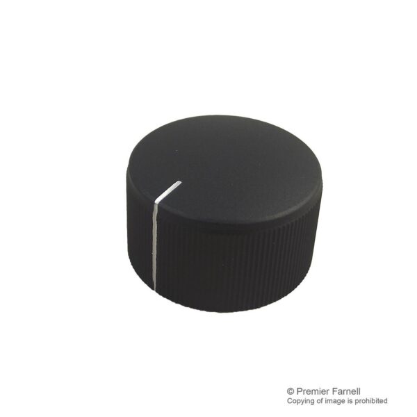 Knob KMK25 Black 6mm 5c64f7f0ba9d7b650d4f0d1a963f5188