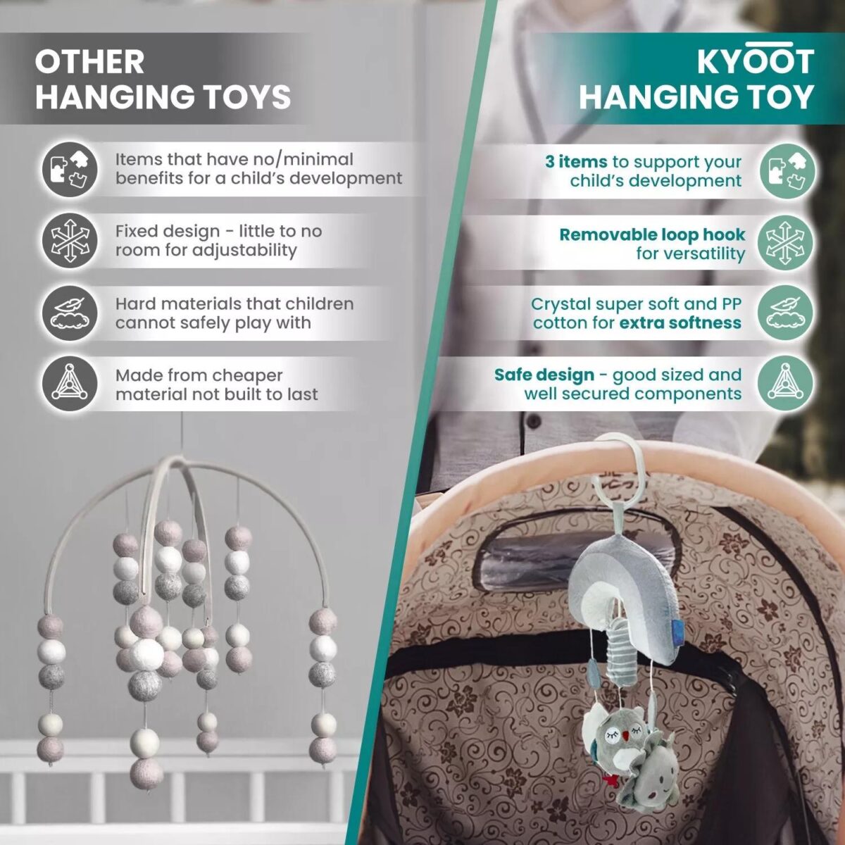 Kyoot Hanging Pram T 24e9a687c1d794cc5f0bf9053ef56e44