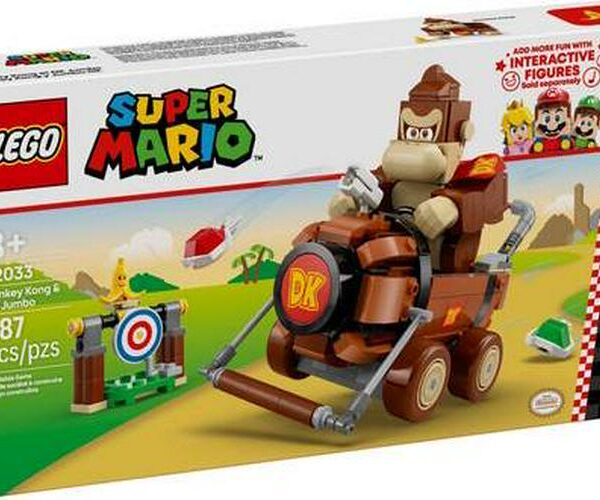 Lego 72033 Mario Kart Donkey Kong and DK Jumbo