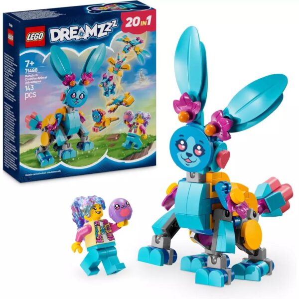 Lego Dreamzzz 71488 Bunchus Creative Animal Adventures Construction Playset