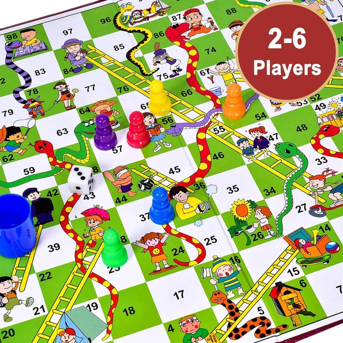 Ludo Snakes and Ladd 71f1d042e5c7325918d1a49cd3fc51f5