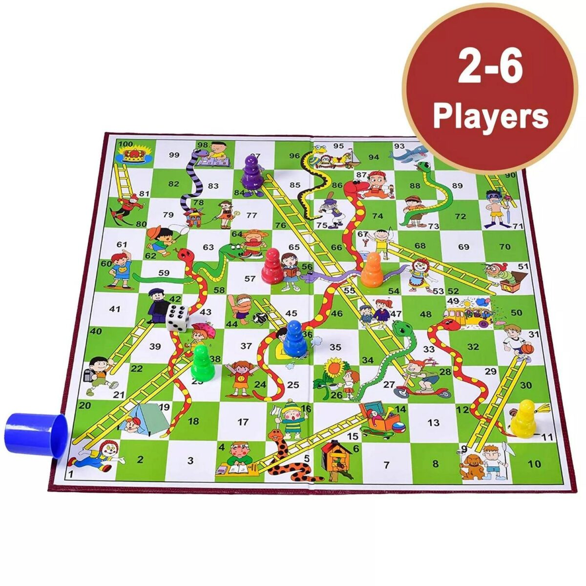 Ludo Snakes and Ladd 7605f04de4797c1274fbe9e409acf8de