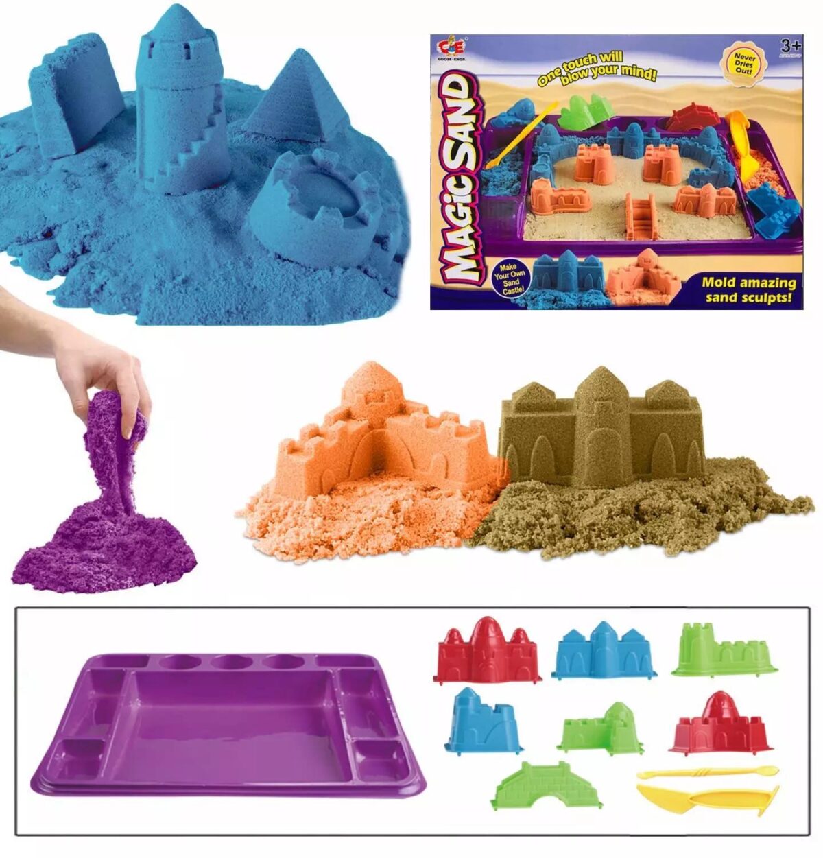 Magic Sand Play Set 4414ebc6f6d7f6601e3c651b77785dc2
