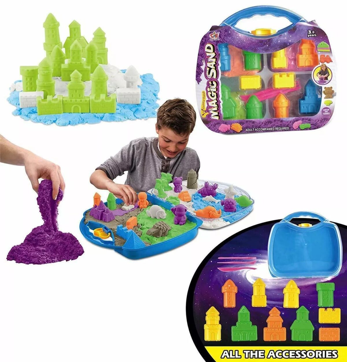 Magic Sand Set Toy w 39bbcbe15d4f6e512a61cb97cf781b01