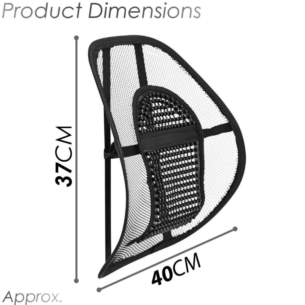 Mesh Back Support Of 571783bd237651df3f844875e199a9d4