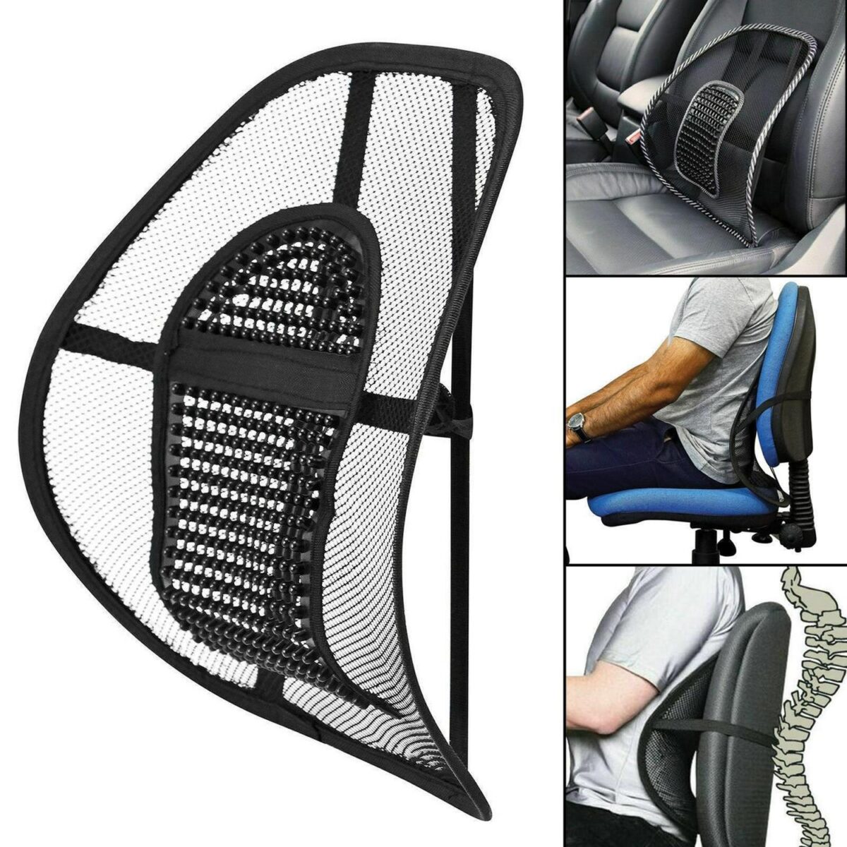 Mesh Back Support Of 6799a56e3210306ed1b2a96a84f7efb1