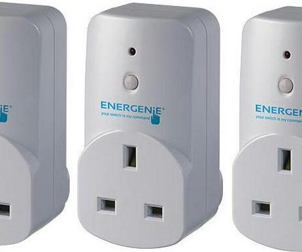 MiHome Adaptor Sockets, 3 Pack-
