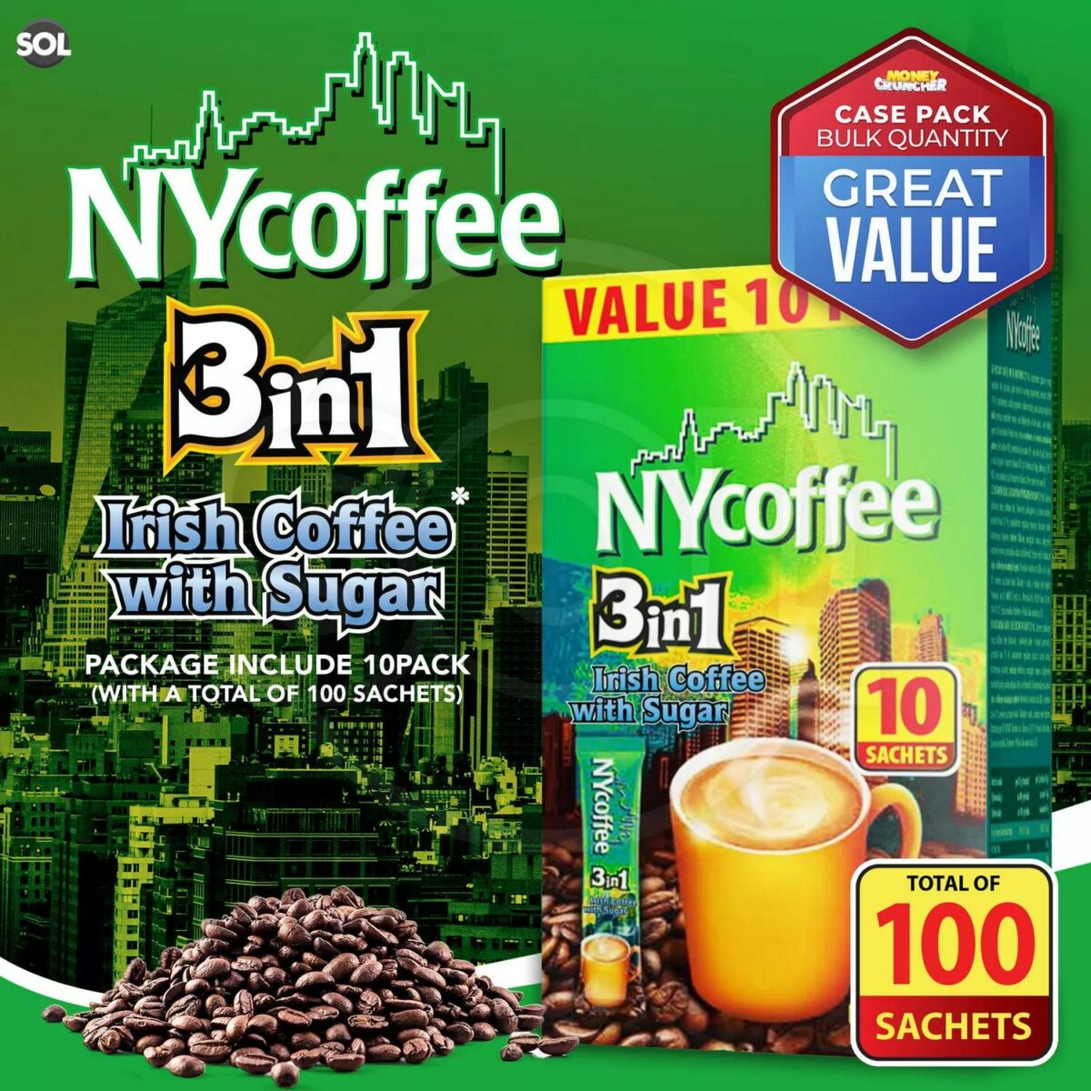 NY Coffee 3 in 1 Iri 2236da42a49c7f12be37e90445708ec3