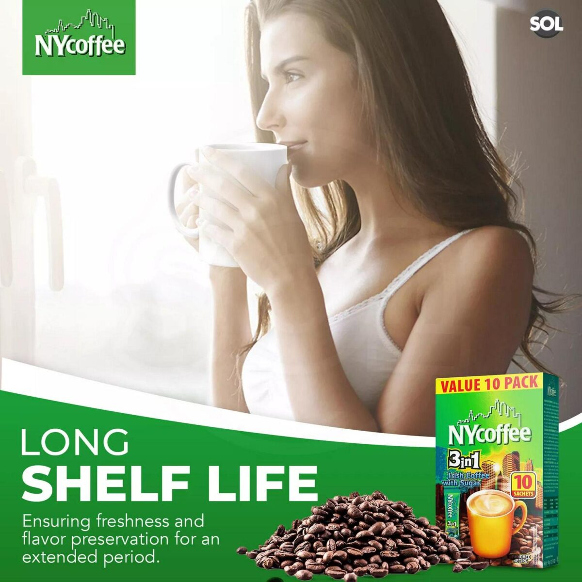 NY Coffee 3 in 1 Iri a0678cab81891c4d0a653c0afe8fb572