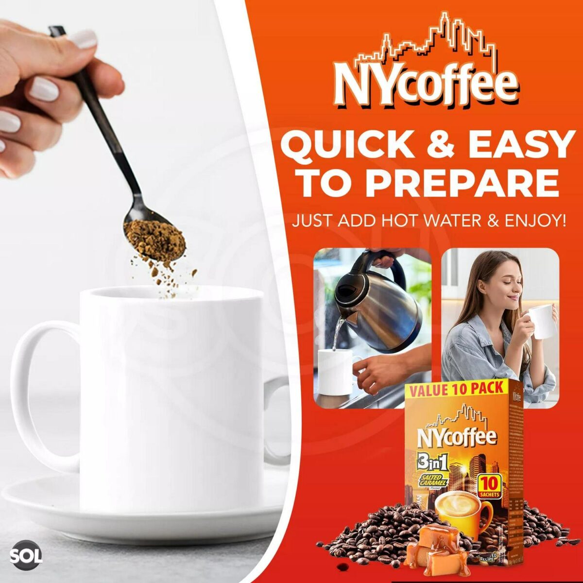 NY Coffee 3 in 1 Sal 25417190078e3e2cefdd471e5f1f6731