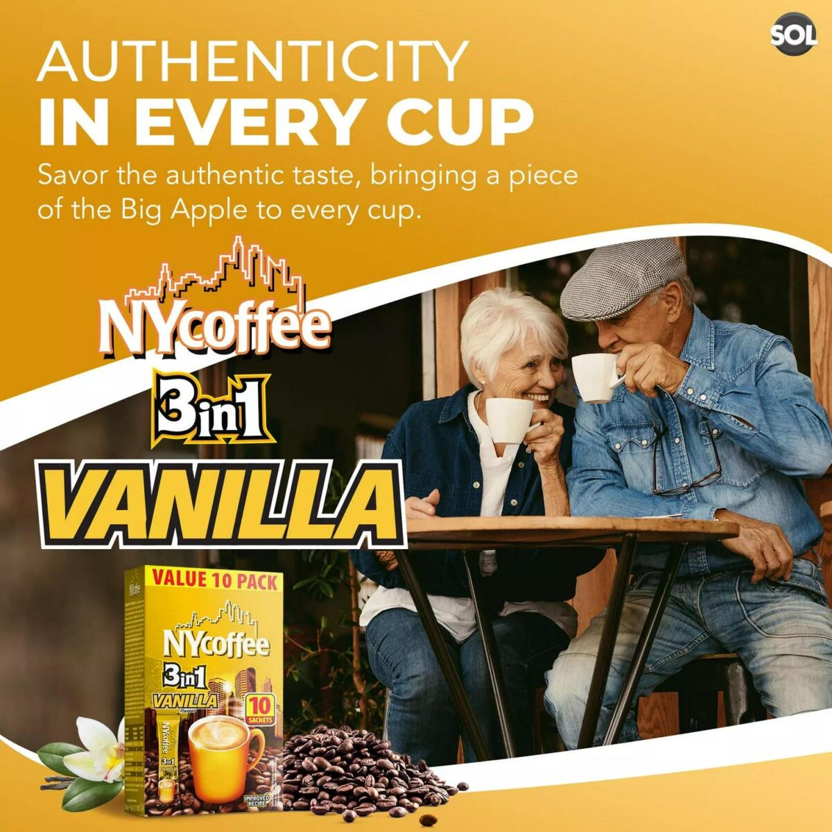 NY Coffee 3 in 1 Van 64e8cffdd346d8ce70a8500a76551f77
