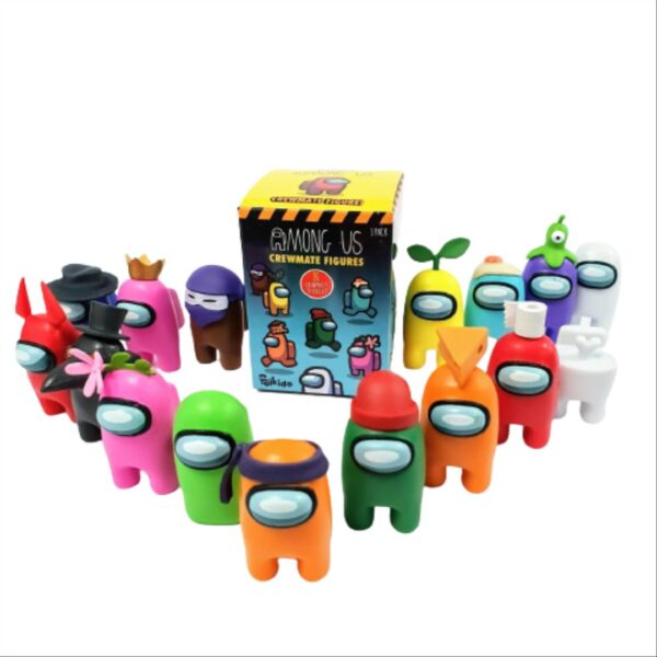 Official and Fully Licensed Among Us Crewmate Figures Blind Box Characters 1 Pack