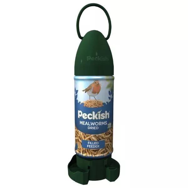 Peckish Mealworm Filled Feeder Ready to Use Wild Bird Seed All Year Round Food