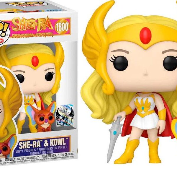 Pop! Vinyl - She-Ra Princess Of Power - She-Ra and Kowl 1800