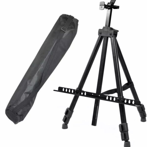 Portable Foldable Easel Painting 63  Adjustable Metal Sketch Display Art Tripod