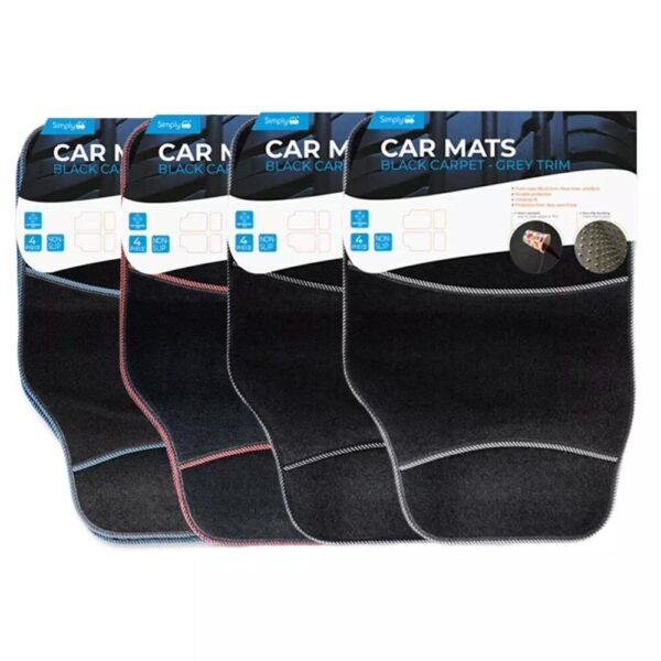 Quality 400gsm Grade Full Set of Universal Carpet Car Mats for Ford Fiesta