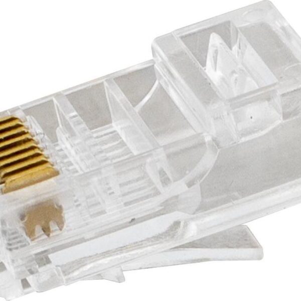 RJ45 Rapid Fit Connectors, Pack of 50, Transparent-
