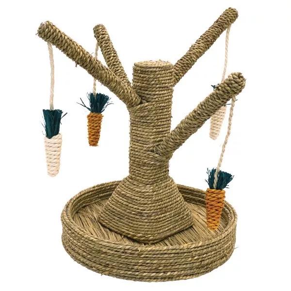 Rosewood Boredom Breaker Bunny Fun Tree Small Animal Toy for Rabbit, Guinea Pig