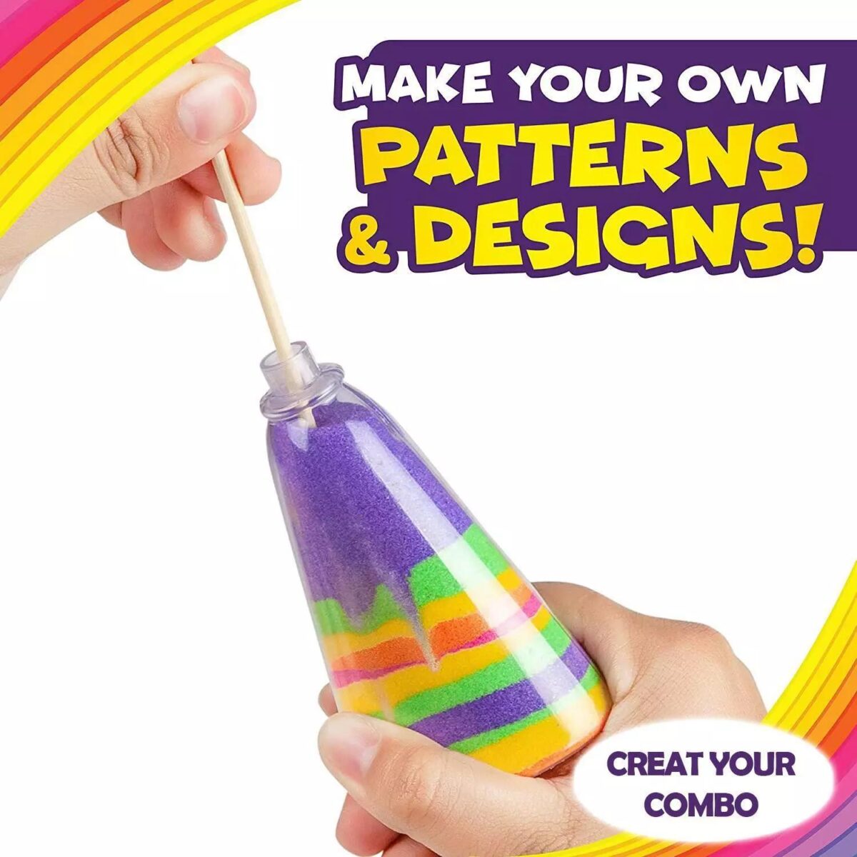 Sand Art Kit for Kid 0f86e3d6bb3f718e46108d7ff4bfb658