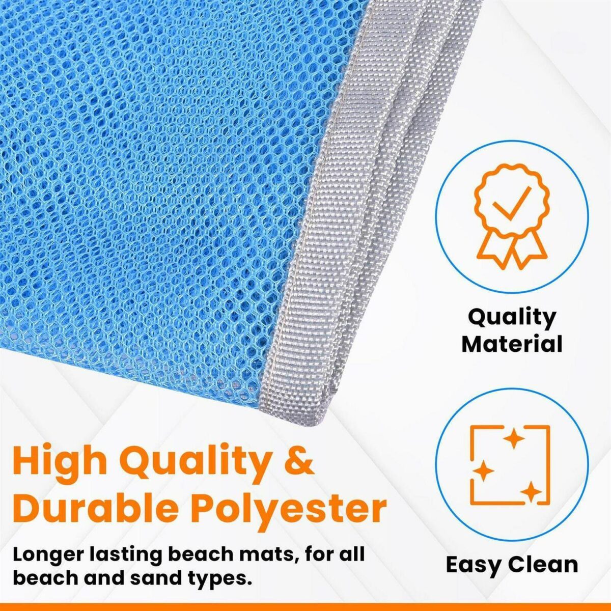 Sand Free Beach Mat 003ec1d8a6d0a779e2c60228254f5447