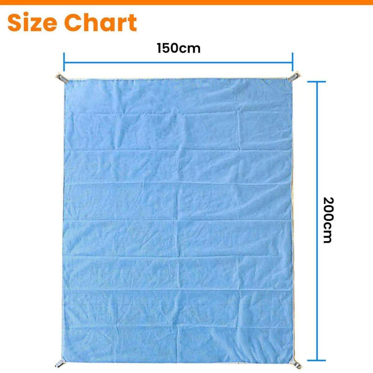 Sand Free Beach Mat 0894750db9cd2d612f5423cb008ef897