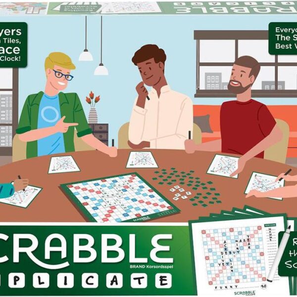 Scrabble Duplicate Board Game-