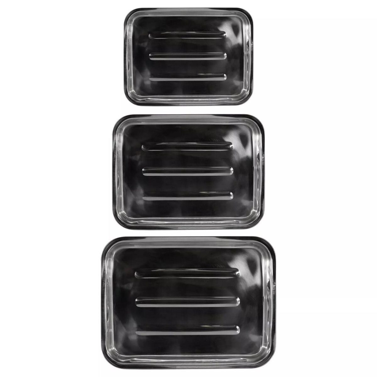 Set of 3 Stainless S dcd8e77c714c612564535d37d9e6f726