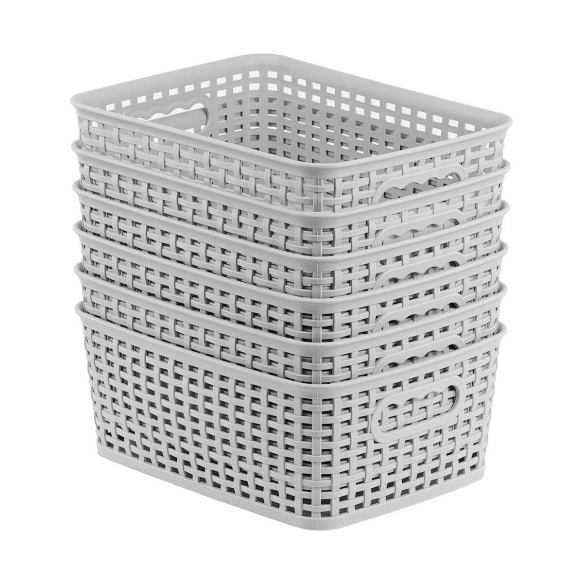 Set of 6 Plastic Sto 1fbece6b266f8cb6bf015a17b49b7e31