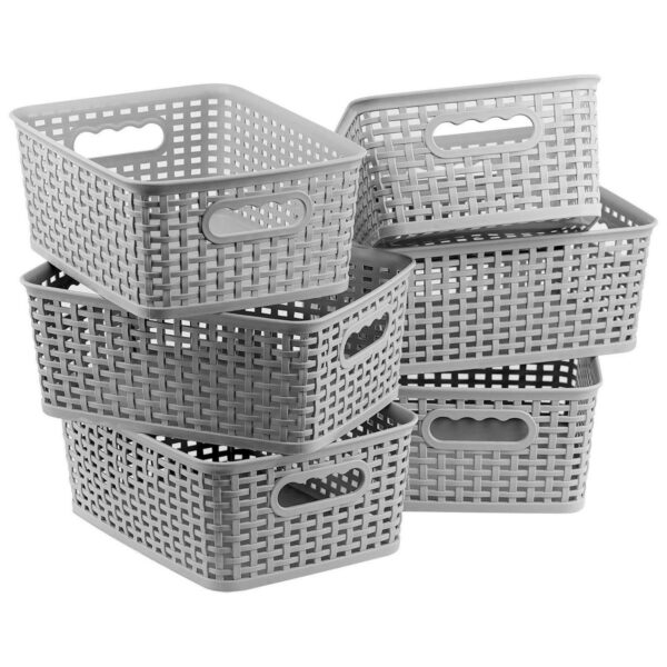 Set of 6 Plastic Sto 743ab1fe421f353d682d4df86b9e563d