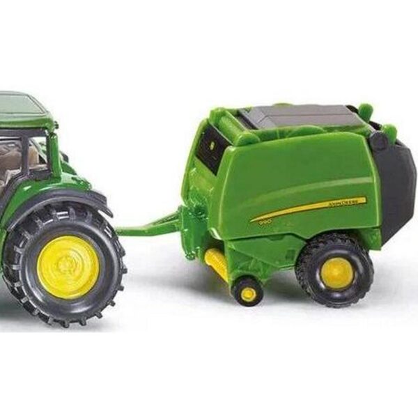 Siku Diecast Vehicle 1665 John Deere with Round Bailer