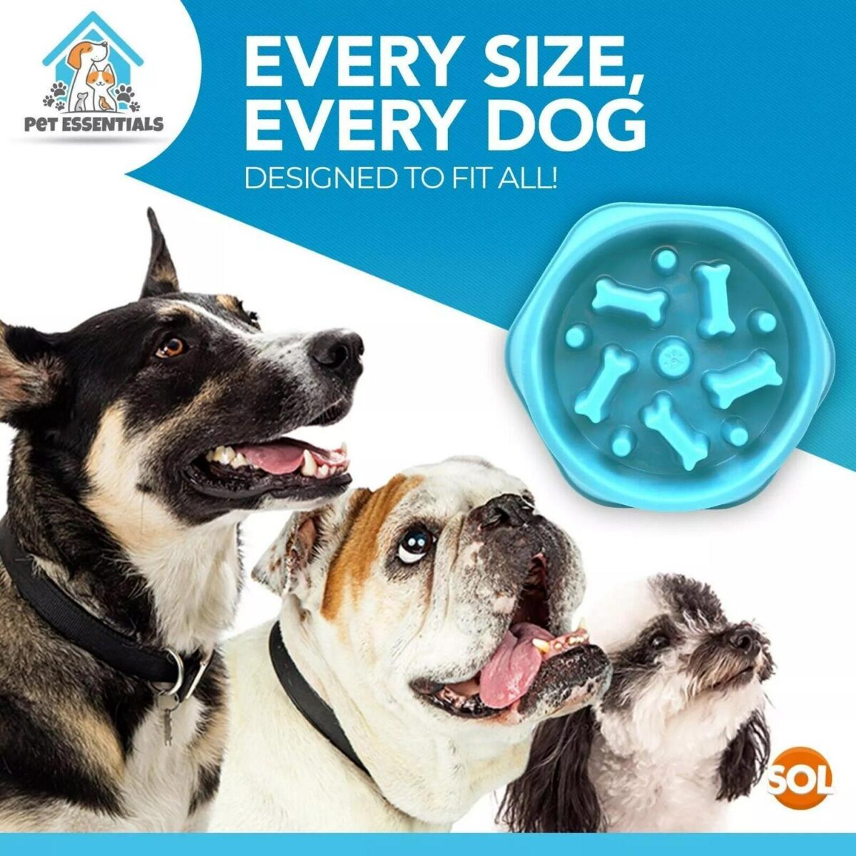 Slow Feeder Dog Bowl a94b012b71361b719f7d8490594f4cbb