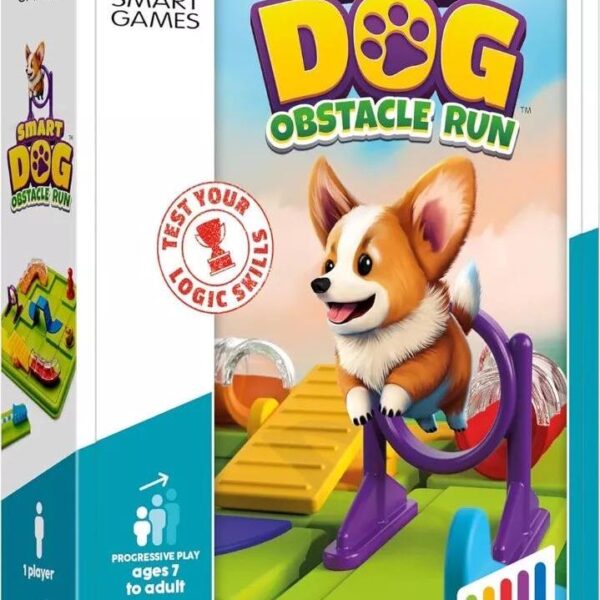 Smart Games - Smart Dog Obstacle Run 1 Player Puzzle Game