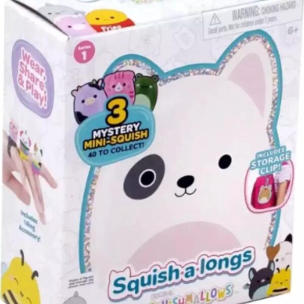 Squishmallows Squish-A-Longs Clip and Go Pack (Series 1)