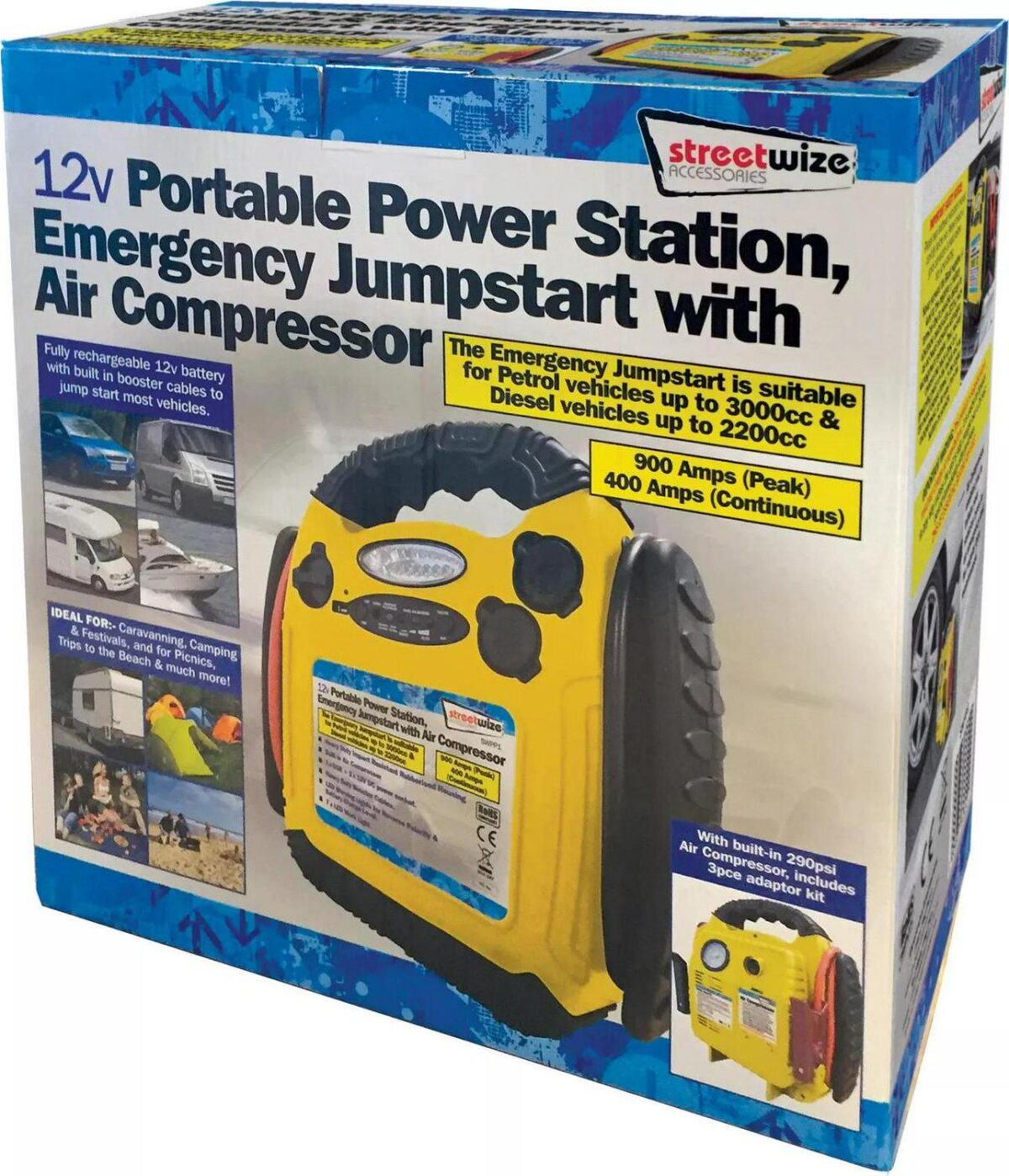 Streetwize 900A 12V e2f23a23c9584a374fde459b5558ce9f
