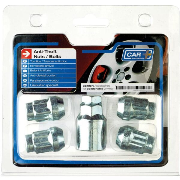 Sumex 12 x 1.50 Anti Theft Locking Wheel Bolts Nuts + Key Set to fit Honda Jazz
