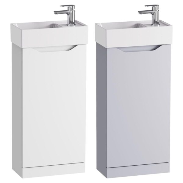 Tavistock Coda Cloakroom 39.7 cm Floor Mounted in 2 Colours