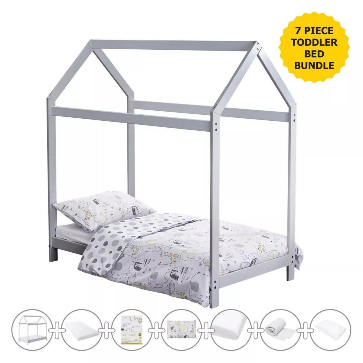 Toddler Bed House wi 1cbcd7f59c437f851b0543ddc87edcfa