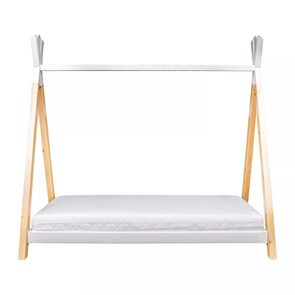 Toddler Bed Two Tone e02e89767a3566308ee3c02dbeeca39e