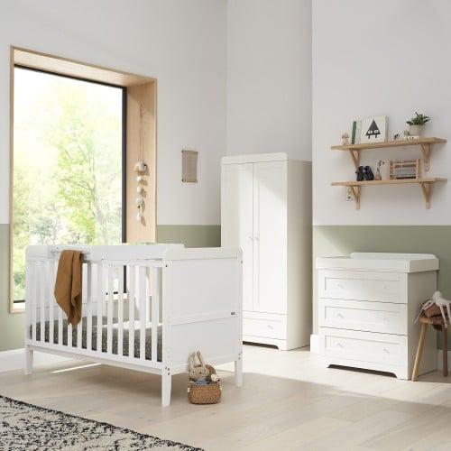 Tutti Bambini Rio 4 Piece Nursery Room Set White