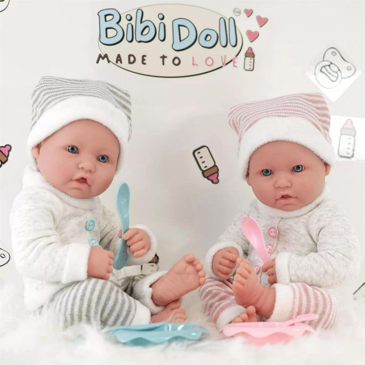 Twin Baby BiBi Dolls 8d6d690248f4c1f1c08c17854a86df5b