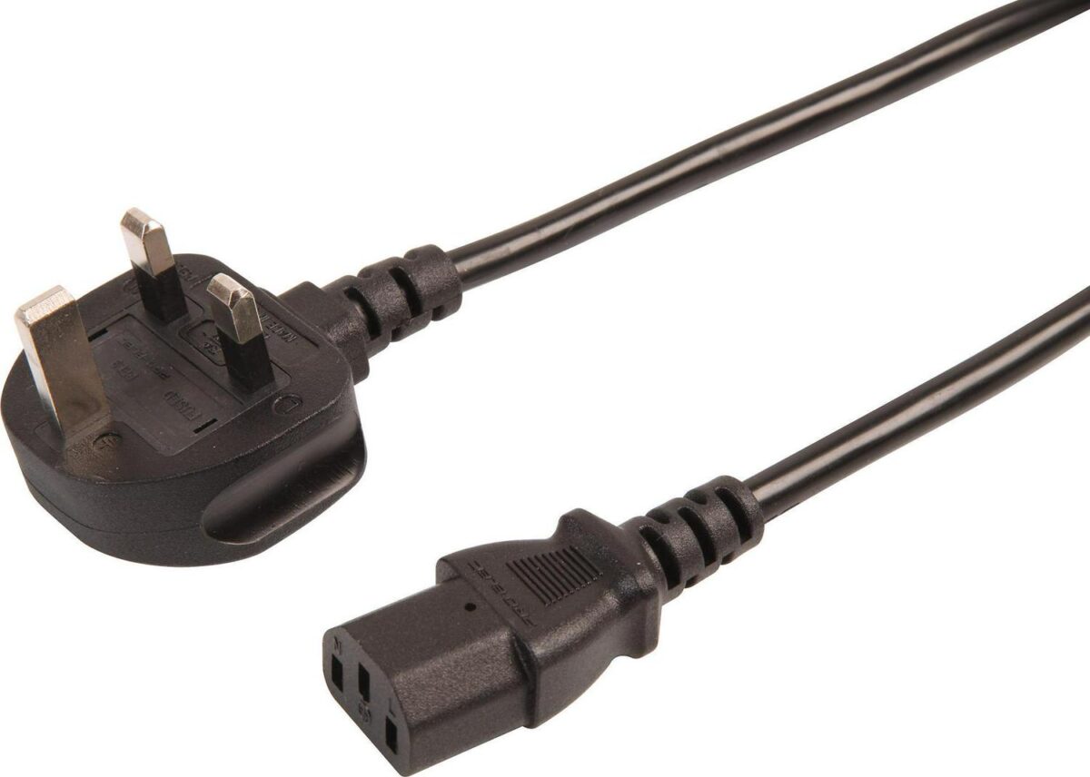 UK Mains Plug to IEC 34efc4b8fb2895119a90b2b45ae43429