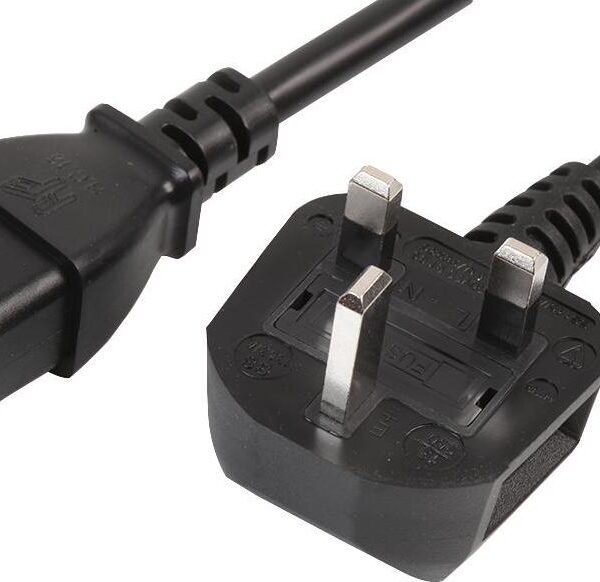 UK Mains Plug with 1 095e2d154bcac45bd06635887c5c5fdb