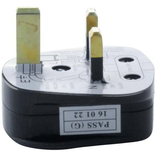 UK Mains Plug with 1 f70fc969eb7ca46dcde92bb2b34996a7