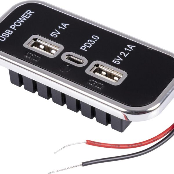 USB Panel Mount Char ff1067f877fb7414b19c90a7ba420314