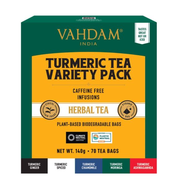 Vahdam Turmeric Tea a30ab59d88661eaa50b3efa42feb3ae6