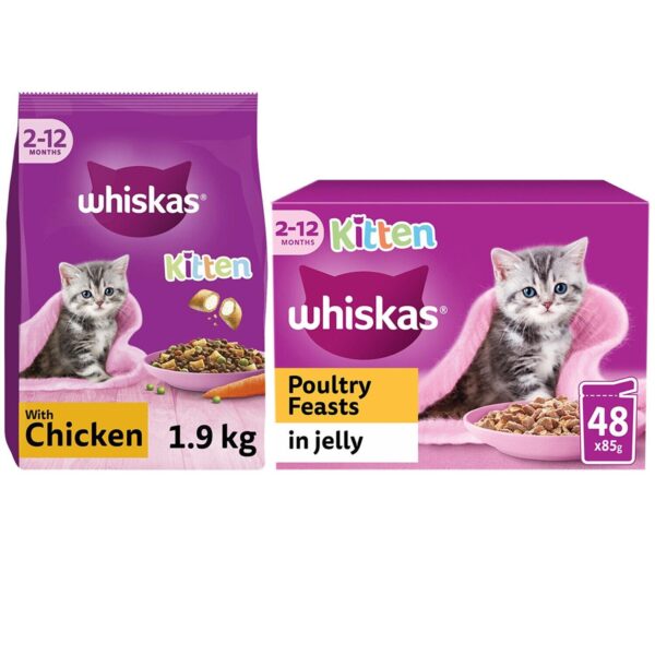 Whiskas Kitten Dry C 93e6126a7d04c5eecce4d7081be8d3c4