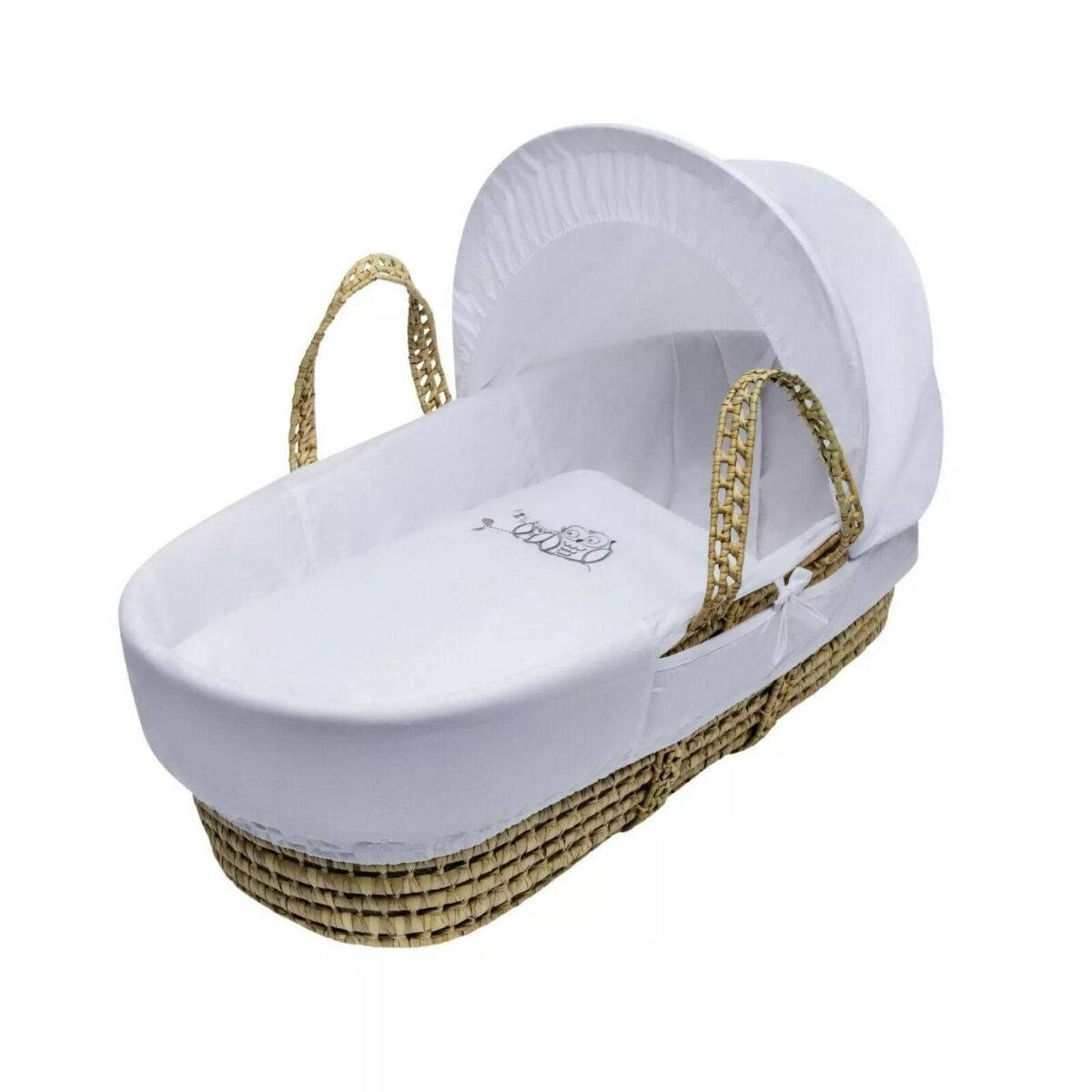 White Moses Basket w 2b25ef6670fd931c3fce6c787424aa2b