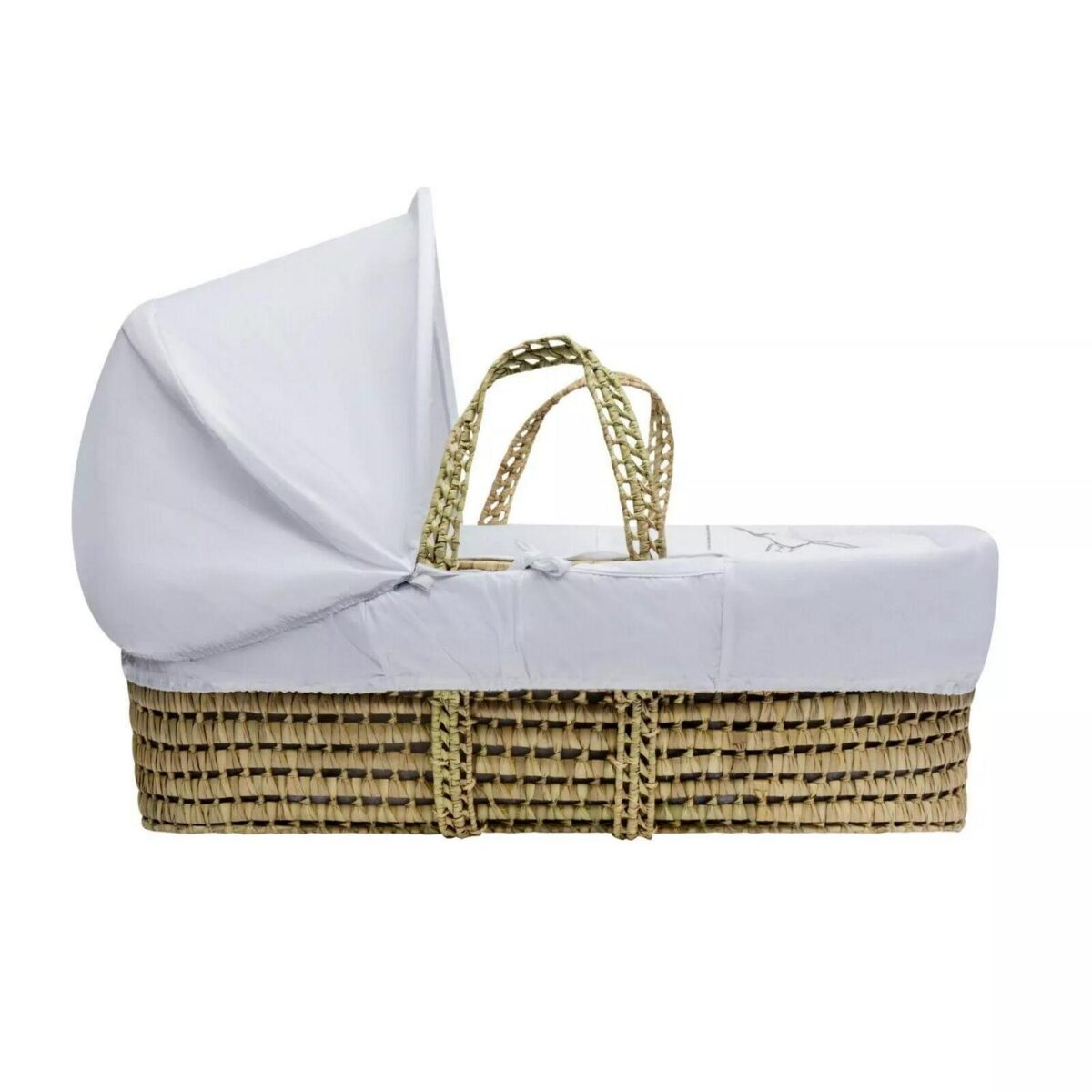 White Moses Basket w 79de615833f1992997ba29df5eee8aff