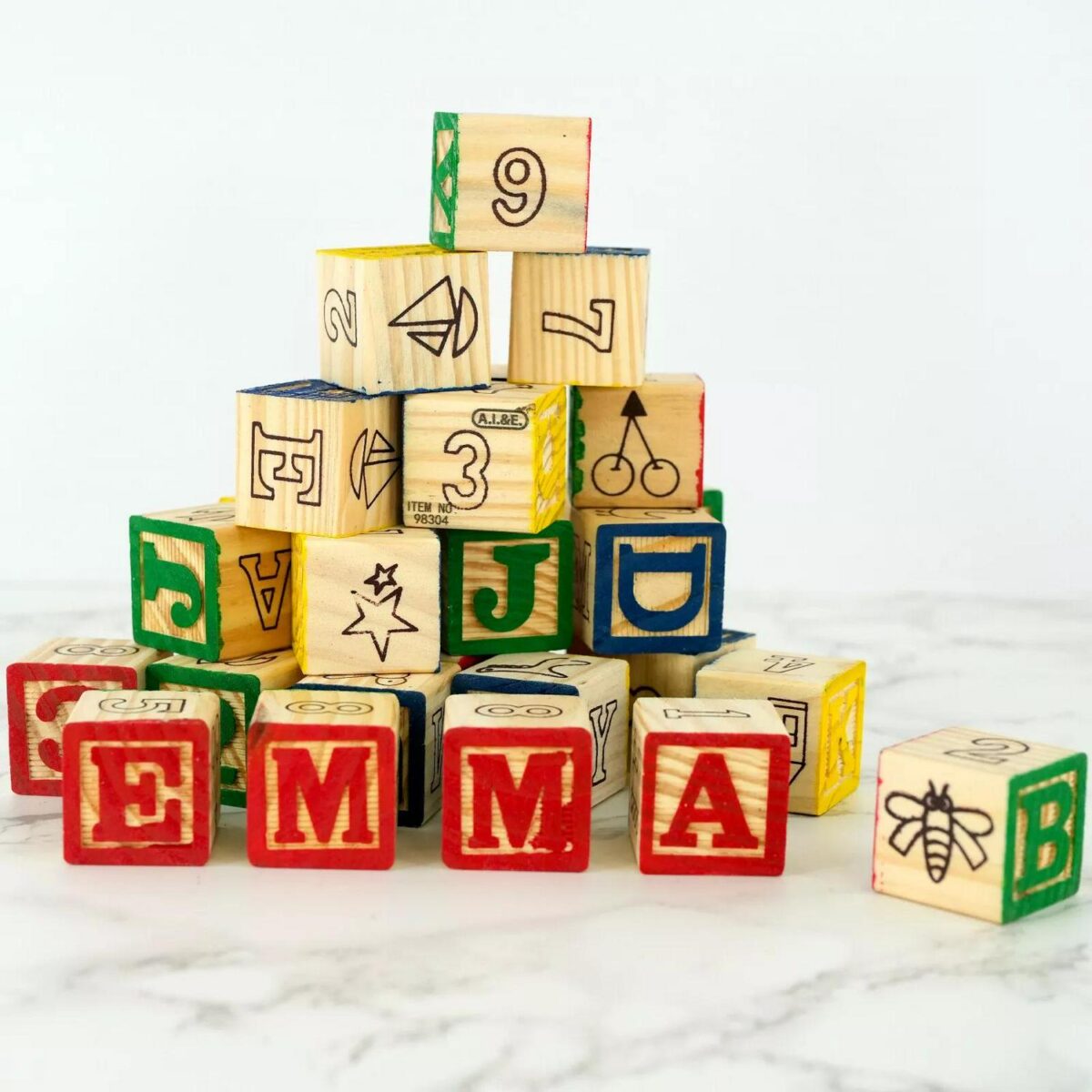 Wooden ABC 123 Build 85fc32014df55c15b745dbcf993b9592